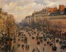 boulevard Montmartre por la tarde la luz del sol 1897