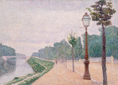 De oevers van de Seine in Neuilly