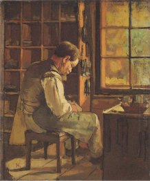 The Cobbler By The Window 1882