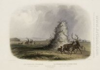 De Elkhorn Piramide op de Bovenste Missouri, plaat 13 van Volume