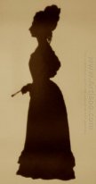 Silhouette von Fanny Brawne