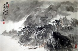 Mountains and water - Chinese Painting