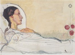 Valentine Gode Darel In Hospital Bed 1914