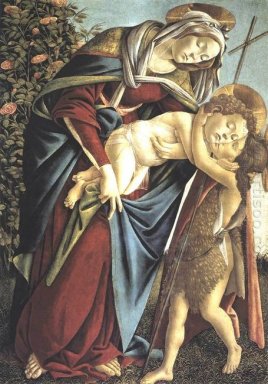 Madonna et enfant et le jeune St John The Baptist 1495