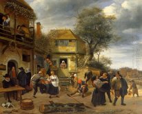 Peasants Before An Inn 1653