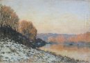 O Seine em Bougival no inverno 1872