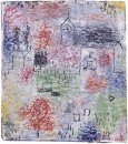 Landscape Kecil Dengan Village Church 1925