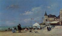 La plage de Trouville 1863