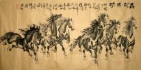 Horse-Antique Paper - Pittura cinese