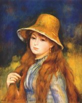 Girl With A Straw Hat