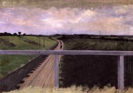 Landscape With Railway Tracks