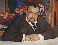 Portret van Ivan Morozov 1910