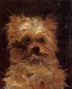 une tête de chien 1876