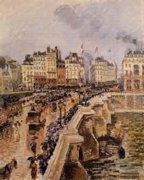 the pont neuf rainy afternoon 1901