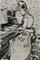 Mademoiselle Gachet en el piano 1890