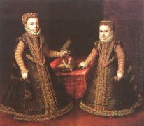 Infantas Isabella Clara Eugenia and Catalina Micaela