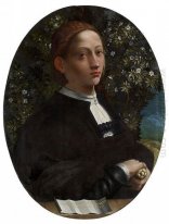 Portrait of a Youth, probably Lucrezia Borgia