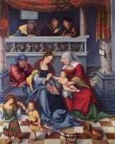 Die Heilige Familie 1509 ein