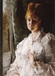 Portrait of a Woman in White