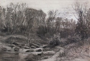 Forest Stream Evening 1871