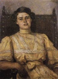 Portrait Of E N Sabashnikova 1907