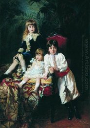 Mr Balashov S Children 1880