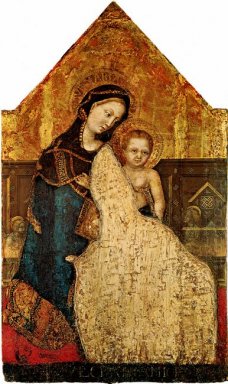 Madonna con el Niño Gentile da Fabriano