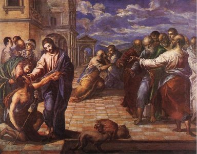 Cristo guarisce il cieco 1560