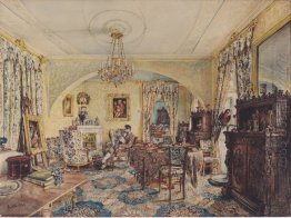 Count Casimir Batthyány In His Saloon At Castle Siklós 1844