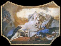 La Vergine appare a San Domenico 1739