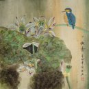 Lotus - peinture chinoise