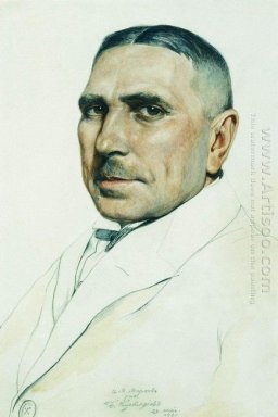 Retrato de I M Markov 1921