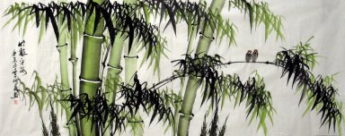 Pintura china - Bamboo