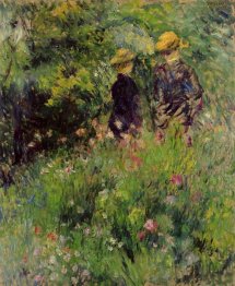 Conversation In A Rose Garden 1876 Conversation In A Rose Garden 1876