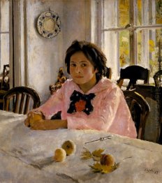 Girl With Peaches 1887