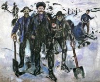 Operai In The Snow 1913