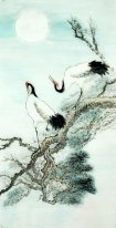 Crane - Peinture chinoise