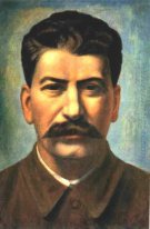 Porträt von Joseph Stalin Iosif Wissarionowitsch Dschugaschwili