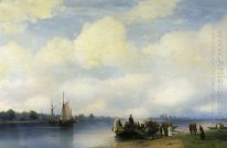 Arrival Of Peter I On The Neva 1853