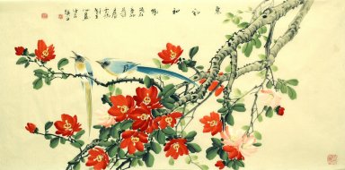 Birds & Flowers - Chinesische Malerei