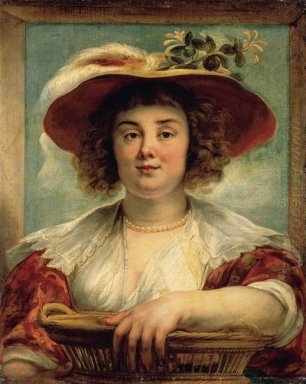 Portrait de la fille de l\'artiste Elizabeth 1640