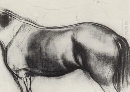 Sketch For The Painting Bathing The Red Horse 1912