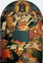 The Trinity, the Virgin and Two Saints