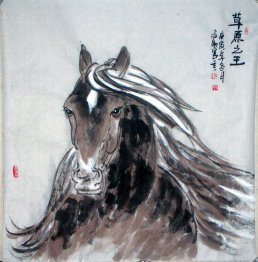 Horse - Pittura cinese