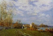 banks of the seine at bougival 1876