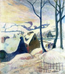 village in the snow 1894