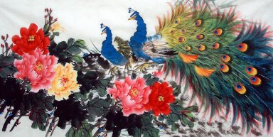 Peacock - Pintura Chinesa