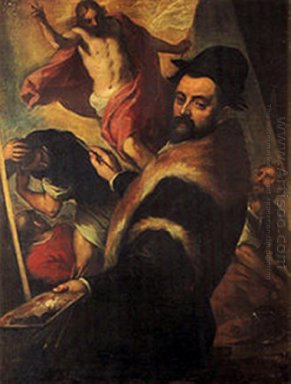 Autoportrait d\'Agostino Carracci