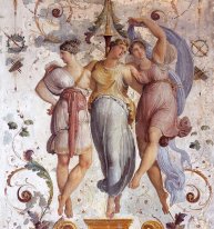 Decorazione della parete Particolare 1817