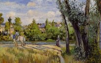 landscape bright sunlight pontoise 1874